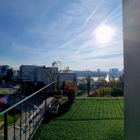公寓 Premium Old Town Huge Terasse Near Eurovea With Amaznig View *